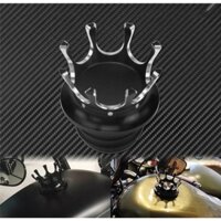 Nắp Bình Xăng Kiểu Vương Miện Xe Máy Có Lỗ Thông Hơi Tay Phải Cho Harley Sportster XL 883 1200//T1