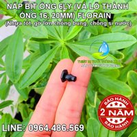 Nắp bịt 6mm (Hoặc dùng vá lỗ đục thành ống 16(20)mm(nhựa tốt, có phủ UV chống ăn mòn lão hóa độ bền cao)