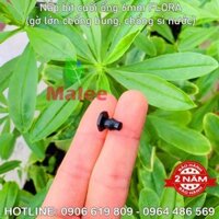 Nắp bịt ống 6mm Florain (Bảo hành 2 năm)(bịt ống 6mm hoặc vá lỗ thành ống 16,20mm)(gờ lớn chống bung, sì nước nhựa tốt phủ uv)