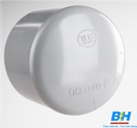 Nắp Bít Trơn 21D - Nắp Khóa Trơn 21mm Pvc Bình Minh BT21D