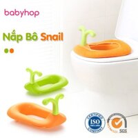 Nắp bô snail có nấc điều chỉnh phù hợp với hầu hết kích cỡ bồn vệ sinh