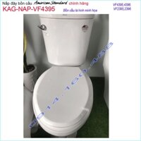Nắp bồn cầu American Standard chính hãng Winston KAG-VF4395, nắp bàn cầu Mỹ thân dài nhựa dày bóng đẹp