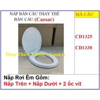Nắp bồn cầu Caesar, là nắp thay thế hàng dày cao cấp