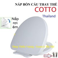 Nắp bồn cầu Cotto Thái Lan, Là nắp thay thế rơi êm