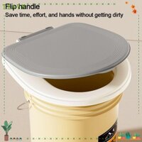 Nắp bồn cầu di động AEBYDEH, Nắp bồn cầu có thể tháo rời, Ghế ngồi bồn cầu bằng nhựa bền bỉ Phụ kiện ngoài trời tại nhà