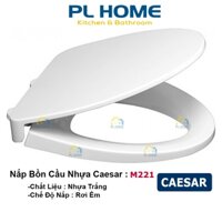 Nắp bồn cầu đóng êm CAESAR, dùng cho các mã cầu CD1320, CD1363, CD1375, CD1340, CD1341, CD1348, CD1356