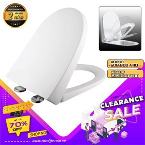 Nắp bồn cầu đóng êm Eurolife EL-PS216