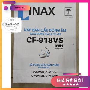 Nắp bồn cầu đóng êm Inax CF-918VS