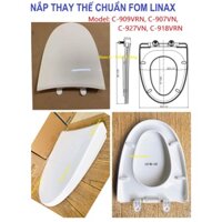 Nắp bồn cầu Inax C-927VN, Là nắp thay thế rơi êm dày 2kg