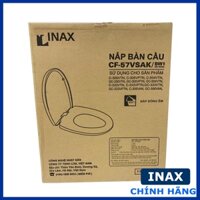 Nắp Bồn Cầu Inax CF57 Đóng Êm – Thay Thế Nắp Bàn Cầu Inax C-306, C-504, C-333