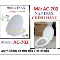 Nắp bồn cầu inax T702VR, AC-702VRN, C-702VRN, Là nắp thay thế, có chính hãng