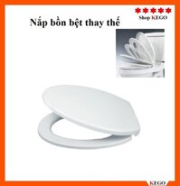 Nắp bồn cầu nhựa trắng phù hợp thay thế các loại bồn cầu - Nắp thường