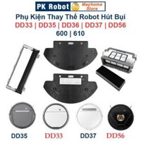 Nắp Chặn Chổi Lăn, Hộp Bụi, Đế Gắn Khăn Lau Thay Thế Robot Hút Bụi 600 | 610 | DD33 | DD35 | DD36 | DD37 | DD56 ///
