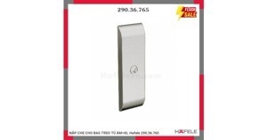 Nắp che màu bạc Hafele 290.36.765