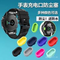 Nắp chống bụi cổng sạc cho đồng hồ Garmin 935/955/255s, phim kính cường lực 2X/fenix6pro/7X, vỏ Fenix 6s Pro, vỏ 6x Pro, chống nước 235, phụ kiện Instinct 5S/Epix2