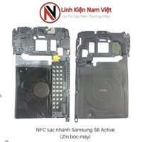 Nắp chụp sạc nhanh không dây (NFC) Samsung S8 Active (Zin máy)