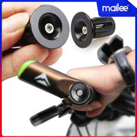 Nắp Chụp Tay Lái Ghi Đông Xe Đạp Leo Núi MTB Chất Liệu Nhôm 2 chiếc, đường kính phù hợp 15-23.5mm MaiLee - màu đen