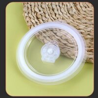 Nắp Đậy Bát Ăn Trưa Bằng Nhựa pp Màu Trắng Trong Suốt An Toàn Thực Phẩm Tươi Ngon Dùng Được Trong Lò Vi Sóng