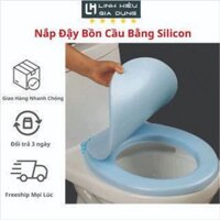 Nắp Đậy Bồn Cầu Bằng Silicon Chống Nước Mềm mại Tiện Lợi Phù Hợp Với Mọi Nhà