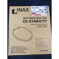 NẮP ĐẬY BỒN CẦU INAX CF-37AKV, NẮP ĐÓNG THƯỜNG, MÀU TRẮNG