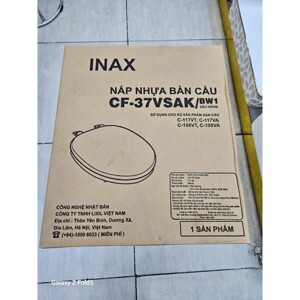 Nắp đậy bồn cầu Inax CF-37VSAK, nắp đóng êm