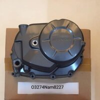 Nắp đậy lốc máy phải, nồi côn xe WAVE A, S110, RSX...  xám zin