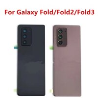 Nắp Đậy Pin + Miếng Dán camera Sau Thay Thế Cho samsung galaxy fold 5g z 2 3 f900 f907 f916 f926