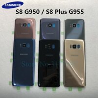 Nắp đậy pin phía sau cho Samsung Galaxy S8 G950 SM-G950F G950FD S8 Plus S8+ G955 SM-G955F G955FD