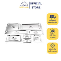 Nắp khay inox cao cấp đựng thực phẩm, không gỉ sét, giúp giữ nhiệt và bảo quản thực phẩm | MINH PHÚ KITCHEN