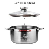 Nắp kính cường lực Fivestar dùng cho nồi -chảo-quánh-bộ nồi xửng16 cm 18cm 20cm 22cm24cm  26cm  28cm 30cm 32cm - 18CM
