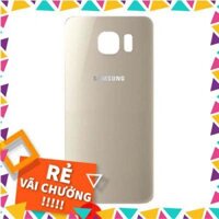 Nắp lưng dành cho samsung galaxy s6 edge màu vàng gold