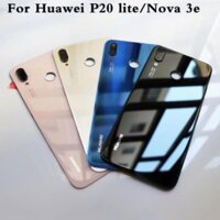 Nắp Lưng Điện Thoại Bằng Kính 3D Thay Thế Chuyên Dụng Cho Huawei P20 Lite/ Nova 3e