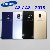 Nắp Lưng Điện Thoại Bằng Kính Thay Thế Chuyên Dụng Cho SAMSUNG Galaxy A8 A530 A530F A8 plus A730 SAMSUNG A8 2018
