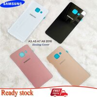 Nắp Lưng Điện Thoại Bằng Kính Thay Thế Chuyên Dụng Cho Samsung Galaxy A3 A5 A7 2016 A310 A310F A510 A510F A710 A710