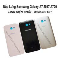 Nắp lưng dùng cho điện thoại Galaxy A7 2017 A720 Zin