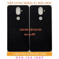 NẮP LƯNG NOKIA X7 MÀU ĐEN