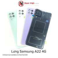 Nắp lưng Samsung A22 4G liền kính camera