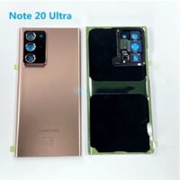 Nắp Lưng Samsung Note 20 Ultra Zin chính hãng (có kính camera) - Kính lưng điện thoại Note 20 ultra
