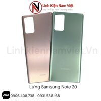 Nắp lưng Samsung Note 20 ZIN ( không kèm kính camera )