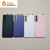Nắp lưng Samsung S21 có kính camera keo dán - 7Four