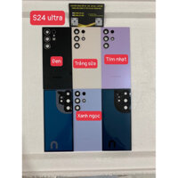 Nắp lưng Samsung S24 Ultra zin new(kèm cụm kính cam)