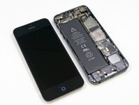 Nắp Lưng Sau iPhone 5S Kèm (Pin, Loa, Mic, Camera) Chính Hãng