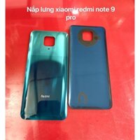 Nắp lưng sau xiaomi redmi note 9 pro 4g zin