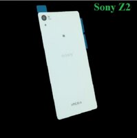 Nắp lưng Sony Xperia Z2 / D6502 / D6503 / D6543 / SO-03F (Màu đen-trắng)