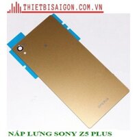 NẮP LƯNG SONY Z5 PLUS MÀU VÀNG [ NẮP LƯNG ĐẸP ]