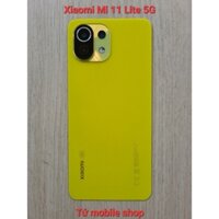 Nắp lưng Xiaomi Mi 11 Lite 5G màu vàng