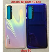 Nắp lưng Xiaomi Mi Note 10 Lite , có keo dán mặt sau
