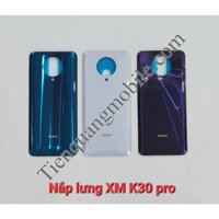 Nắp lưng Xiaomi Redmi K30 Pro (xanh, trắng, tím)