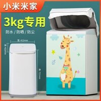 Nắp Máy Giặt. Máy Giặt mini Xiaomi Mijia 3kg Tự Động Chống Thấm Nước Cho Bé