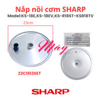 Nắp nhôm Nồi cơm điện SHARP, Sharp Part 2E1161RSET, model KS-11ET, size 20cm (chính hãng), linh kiện nồi cơm điện Sharp